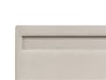 Miniatyrbilde 8 av 11: Dobbeltseng Beige Stoff 180 x 200 cm Flerfarget LED-lys Oppbevaringsrom Sengegavl Lamellbunn Sengeramme Soverom