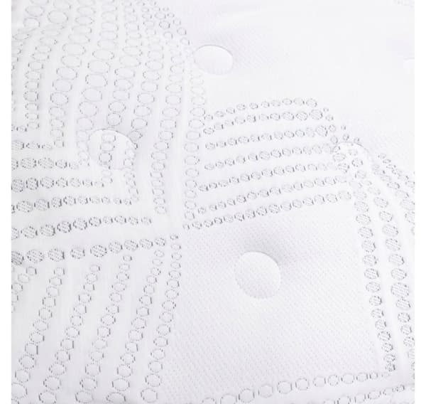 Sänky GLOSSY 160x200cm, patjalla HARMONY TOP, harmaa