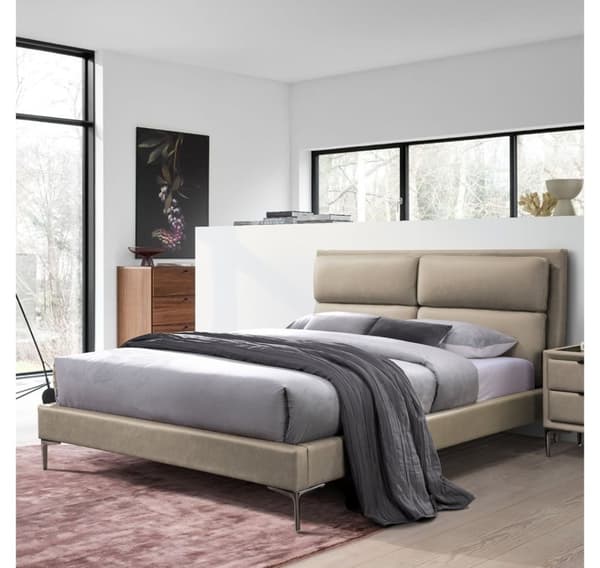 Sänky LENA patjalla HARMONY TOP 160x200cm, beige