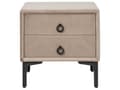 Miniatyrbillede 11 af 11: Seng Taupe Velour 180 x 200 cm Moderne To Mands Seng med Opbevaring Blød Sengegavl Dobbeltseng med Natborde Sengeramme Retro Design