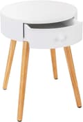 Miniatyrbild 5 av 10: Rootz multifunktionellt sängbord - Nattduksbord - Förvaringsenhet - Gott om förvaring, mångsidig design, högkvalitativ konstruktion - 38cm x 48cm