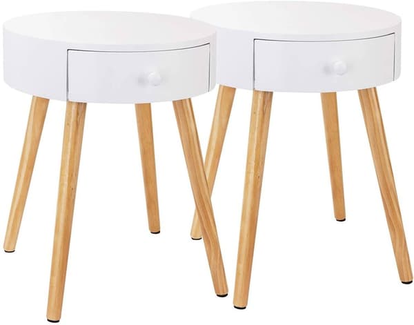 Rootz multifunktionellt sängbord - Nattduksbord - Förvaringsenhet - Gott om förvaring, mångsidig design, högkvalitativ konstruktion - 38cm x 48cm