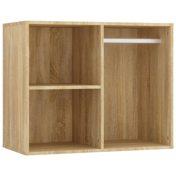 The Living Store Sminkbord LED sonoma-ek konstruerat trä -  Möbelset för sovrum