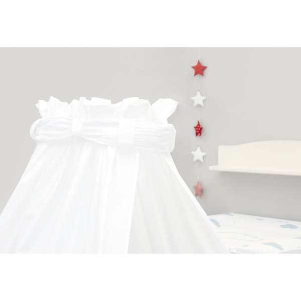 Rootz Canopy Frame - Bed Canopy Support - Metal Frame - Alsidig tilknytning - 148 cm højde x 80 cm længde x 17 cm bredde
