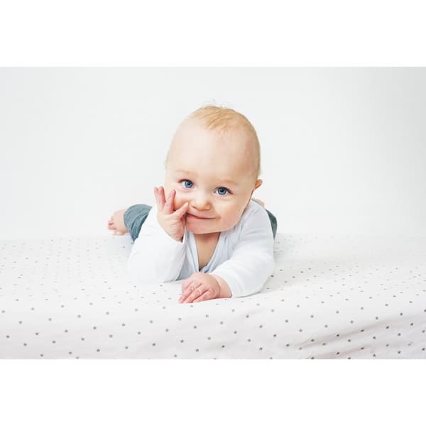 Rootz Twin Pack Mittade barnsängar - Jersey Cotets - Baby Bedlakor - Skinvänligt tyg - 140 cm x 70 cm