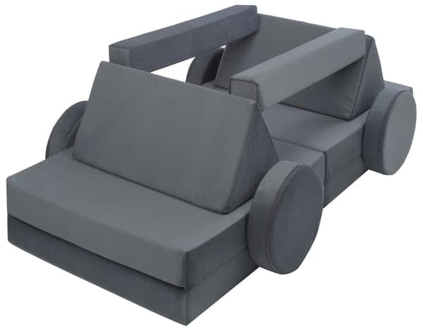 Modulär barnsoffa, leksoffa, sofflekset, bäddsoffa för barn