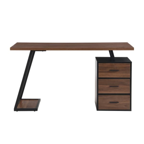 Skrivbord/arbetsbord/förvaringsbord/hantverksbord/industribord 138,5 cm med 3 lådor