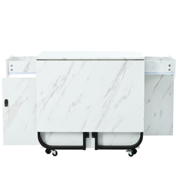 Matbordsset (150��80��76 cm matbord med 4 stolar), sammetsstolar, vit MDF-skiva, svarta ben