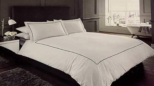 Påslakan, percale T 320, 100% bomull