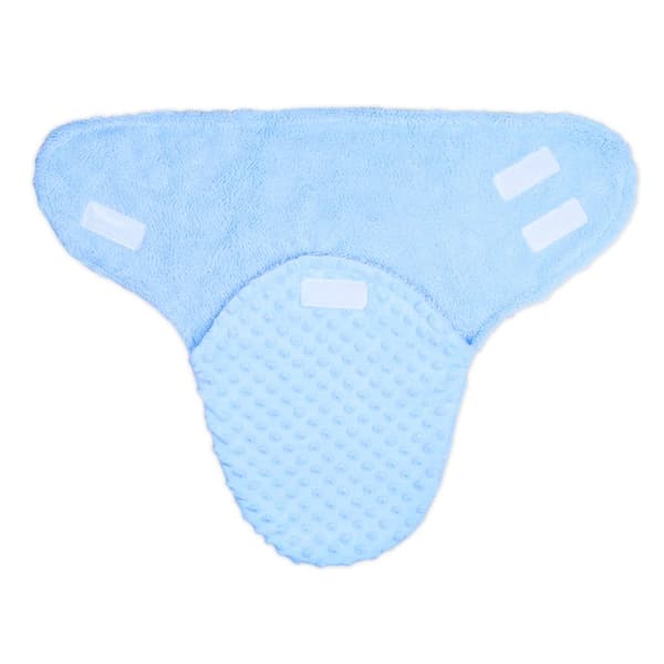 Baby swaddle 0-3 månader vinter - swaddle filt swaddle filt babysäck med minkyblå