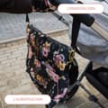 Pikkukuva 4 / 5: Stroller Organizer Vintage - vaippalaukku vaunuihin tai vaunuihin