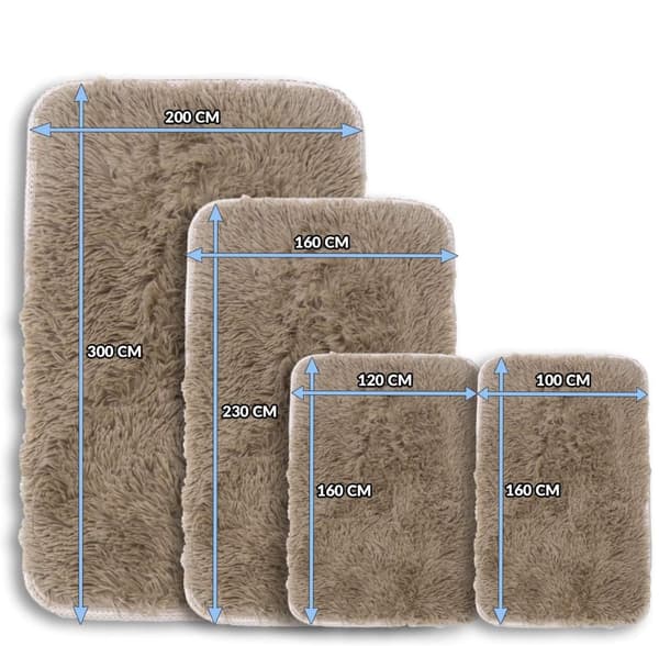 Shaggy matta, vardagsrumsmatta, lång lugg, 160 x 230 cm - mattor för vardagsrum, fluffiga, lurviga, sovrum, sängmattor, utomhusmatta, grå med mönster