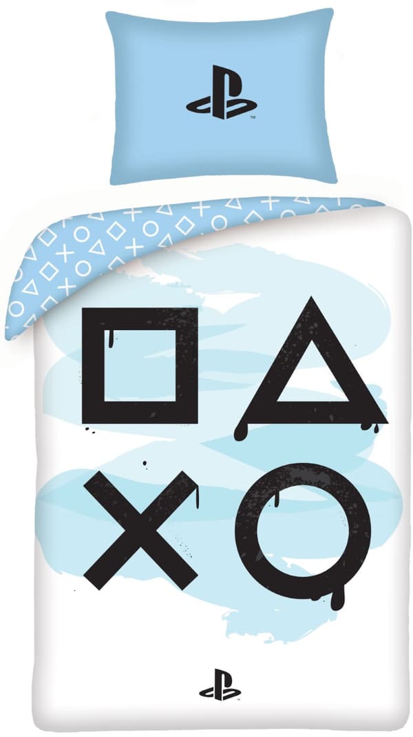 Playstation Påslakanset v2 - 100 procent bomull
