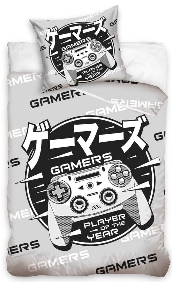 Gamer Bedding ''Player of the year'' - 100 procent bomull