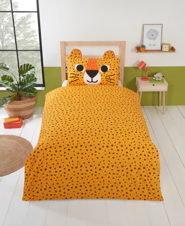 Wild Cat sängkläder 135 x 200 cm - OEKO-TEX