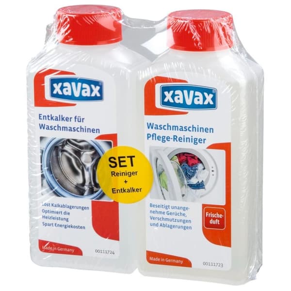 Xavax tvättmaskiner vårdset