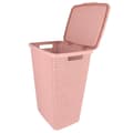 Miniatyrbillede 4 af 6: Curver Wasmand Met Deksel Jute-Look 58L Pink