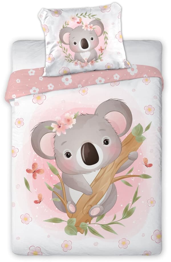Baby KOALA Junior Påslakanset 100x135 cm - 100 procent bomull