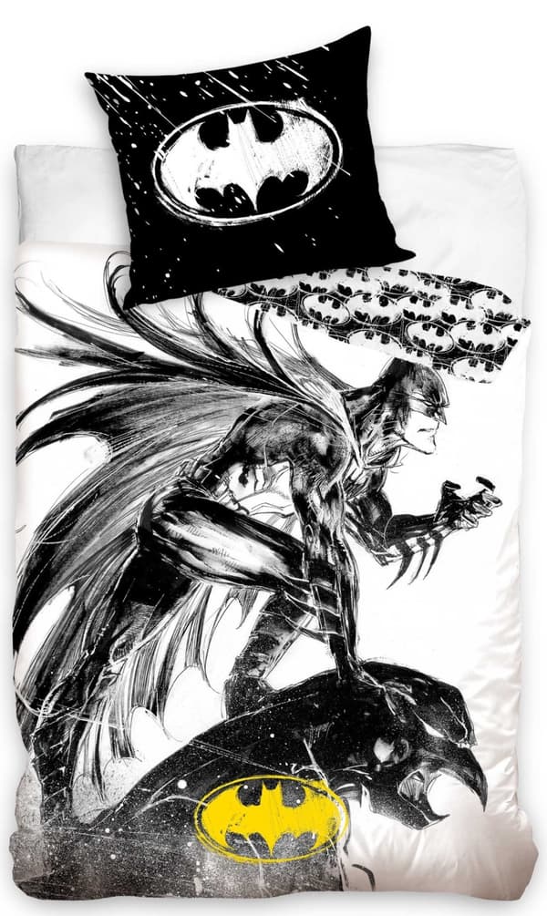 Batman Sängkläder 150 x 210 cm - 100 procent bomull