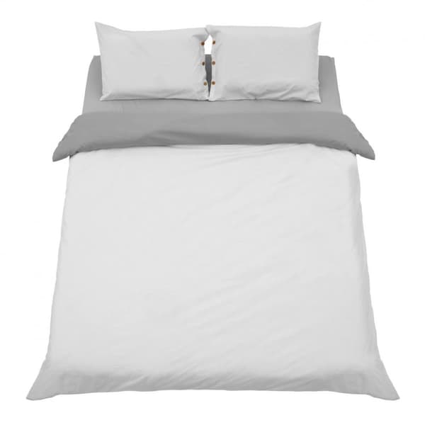 SET DE PAT DUBLU BBC DARK GREY/LIGHT GRE