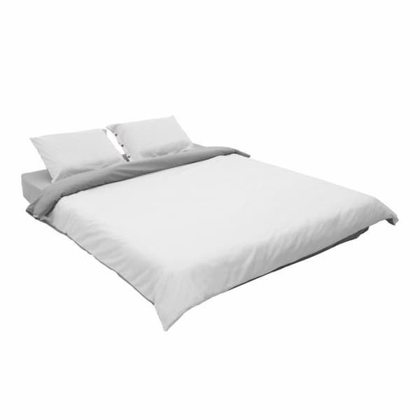 SET DE PAT DUBLU BBC DARK GREY/LIGHT GRE