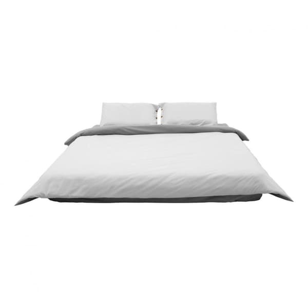 SET DE PAT DUBLU BBC DARK GREY/LIGHT GRE