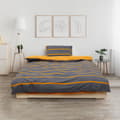 Pikkukuva 5 / 7: SET DE PAT SINGLE BUMBAC GREY/ORANGE