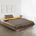 Pikkukuva 7 / 7: SET DE PAT SINGLE BUMBAC GREY/ORANGE