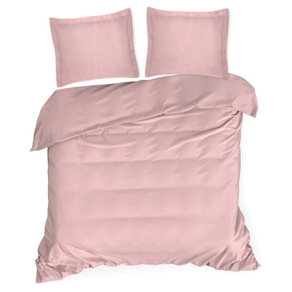 NOVA FARVE PUDEBETRÆK 220 X 200 CM PULVER PINK