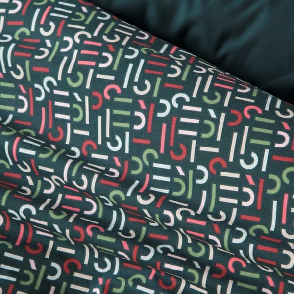 ESPRIT 06 VUODEVARUSTETTI 220 X 200 CM TUMMAVIHREÄ