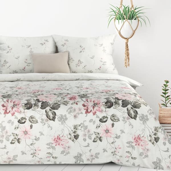 SENGETØJ D91 LEA 05 220 X 200 CM HVID
