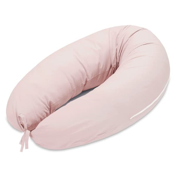Side Sleeper tyynynpäällinen 190 cm ja johdot - Tyynyliina vetoketjulla Comfort-tyynyliina vartalotyynylle Dirty Pink