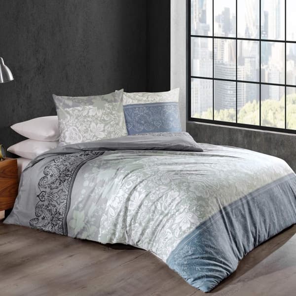 Sängkläder i bomull CALINA BLÅ/160x200 COTTONLOVE EXCLUSIVE