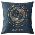 Miniatyrbillede 1 af 4: Dekorativt pudebetræk ZODIAC/GEMINI/40x40 (kampagne)