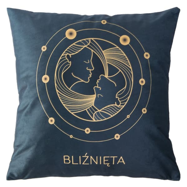 Dekorativt pudebetræk ZODIAC/GEMINI/40x40 (kampagne)