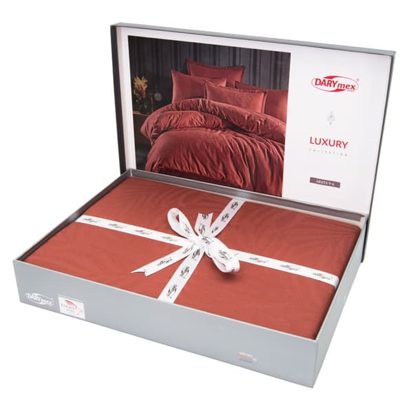 Bomuld jacquard satin sengetøj (P) ARATA 2/220x200 JACQUARD (promovering)