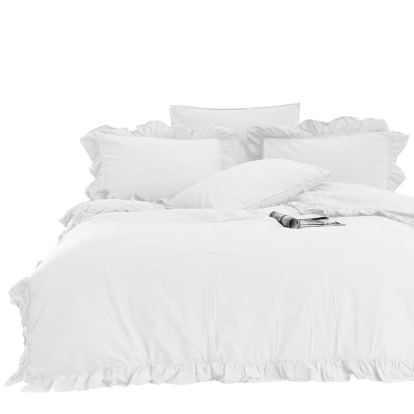 Puuvillaiset vuodevaatteet OPTIC WHITE/220X200(P) KIVIPESU