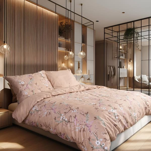 Puuvillasatiinivuodevaatteet BARLETA/160x200 EXCLUSIVE