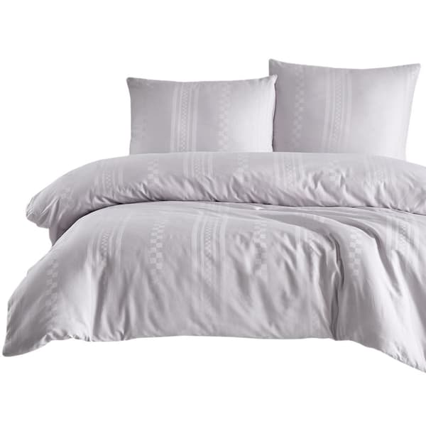 CAPITAL LIGHT GRAY/200x220 EXCLUSIVE puuvillasatiiniset vuodevaatteet