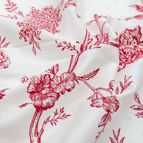 Puuvillasatiini vuodevaatteet (P) ROSE BLANC/220x200 LUXURY