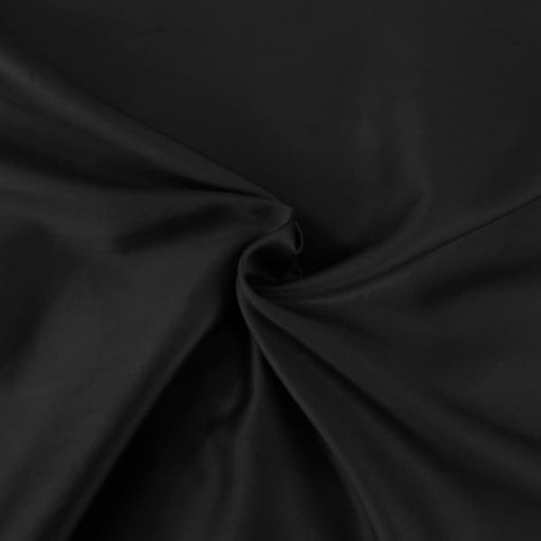 Bomuld satin sengetøj SORT 04000966/140x200+1 stk.70x80