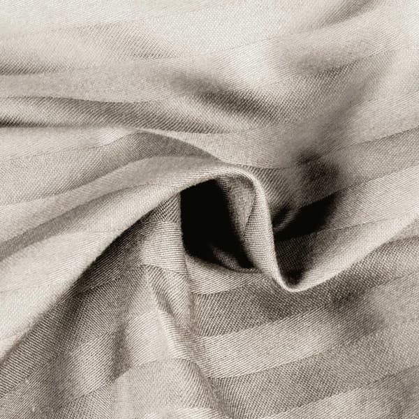 Bomuldssatin sengetøj CIZGILI CREAM/160x200 EKSKLUSIVT