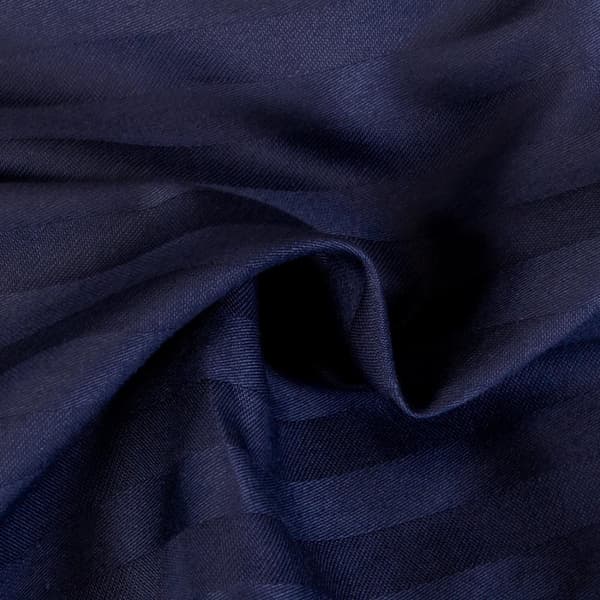 Bomuldssatin sengetøj CIZGILI NAVY BLUE/140x200+1stk. 70x80 EKSKLUSIVT