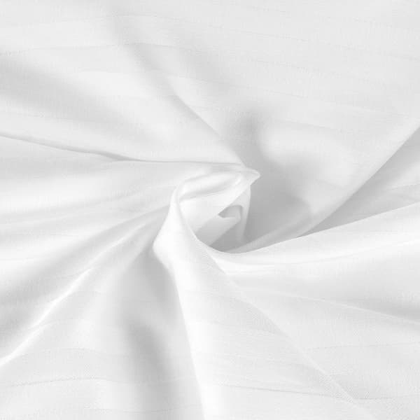 Puuvillasatiinivuodevaatteet CIZGILI WHITE/140x200+1kpl. 70x80 EXCLUSIIVINEN