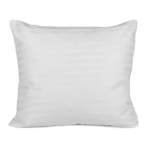 Örngott i bomull satin CIZGILI VIT/50x60.