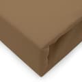 Miniatyrbillede 3 af 7: Jersey elastan lagen med elastik 54 BRAUN/BRUN/90x200x30