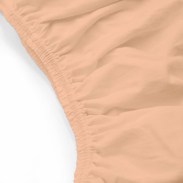 Jersey elastanlakan med resårband ROSA/ROSA/180x200x30