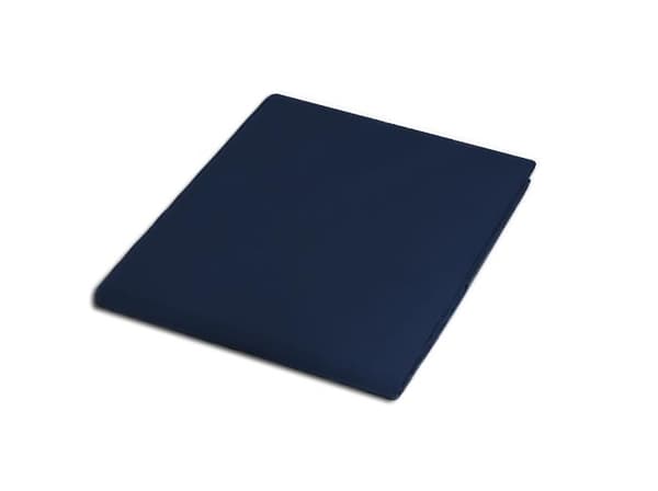 Bomuld satin lagen, mørke marineblå, 026/160x220