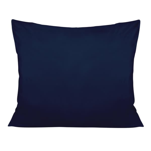Örngott satin bomull, mörk marinblå, 026/70x80.