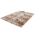 Pikkukuva 2 / 6: Shaggy matto olohuoneen matto pitkä pino 160 x 230 cm - matot olohuoneeseen pörröinen takkuinen makuuhuoneen sängyn matto ulkomatto beige kuviollinen